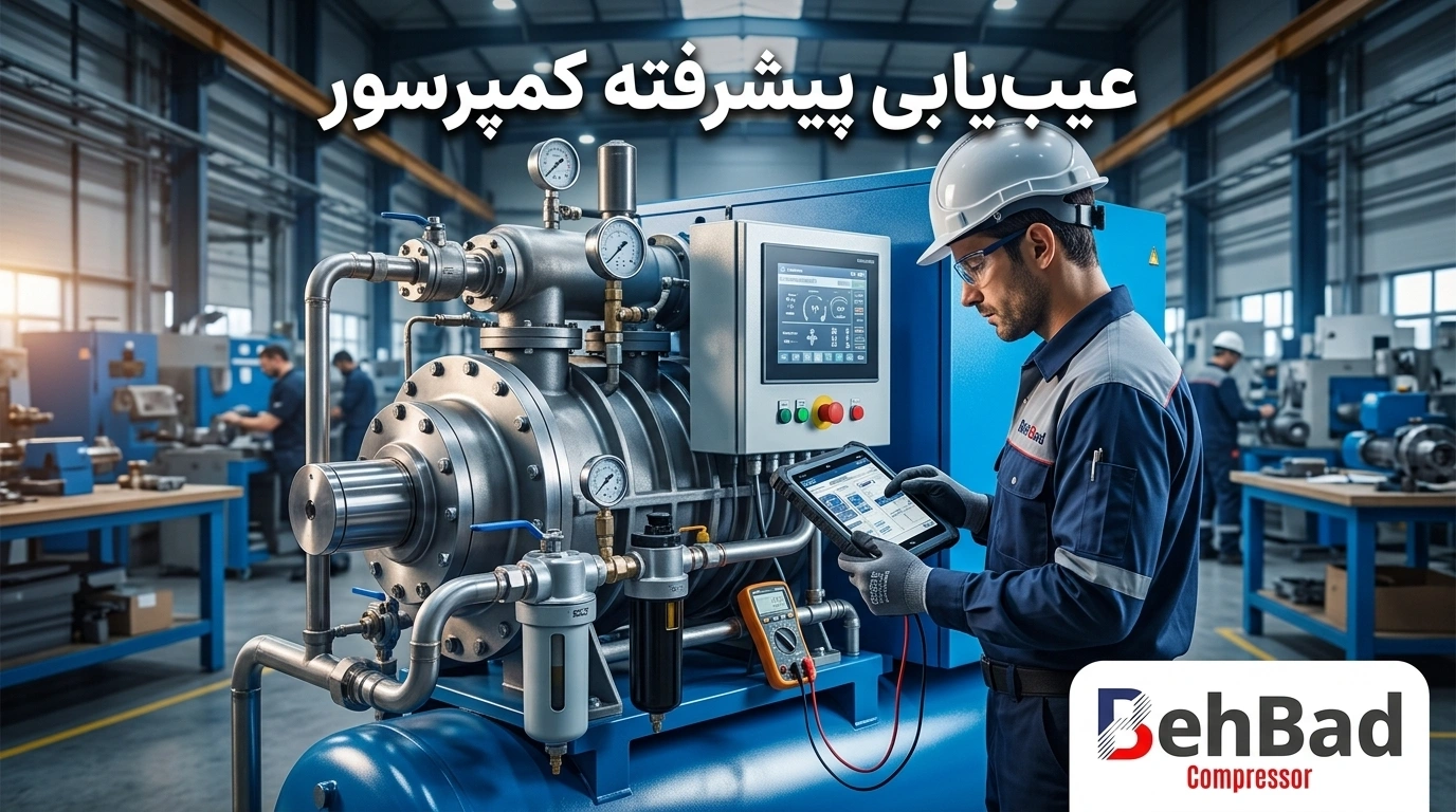  عیب‌یابی پیشرفته کمپرسور